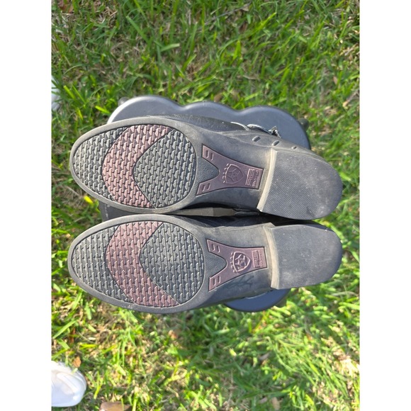 Ariat Black Leather Slingback Mule Clogs Women's Comfort Shoes - Picture 7 of 8